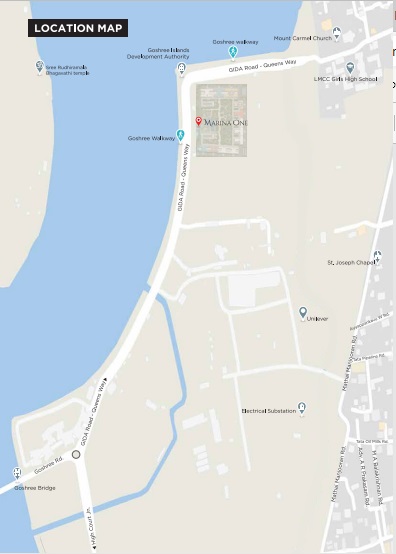 Marina One Location Map